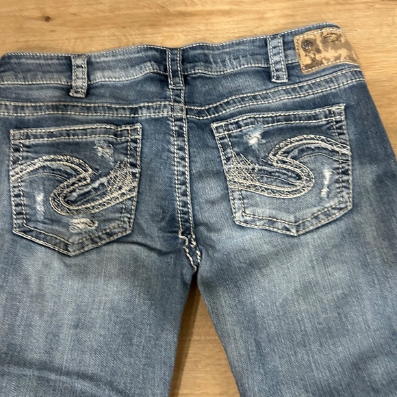 Women's Silver Jeans Co Frances Crop Size 32 - Picture 7 of 7